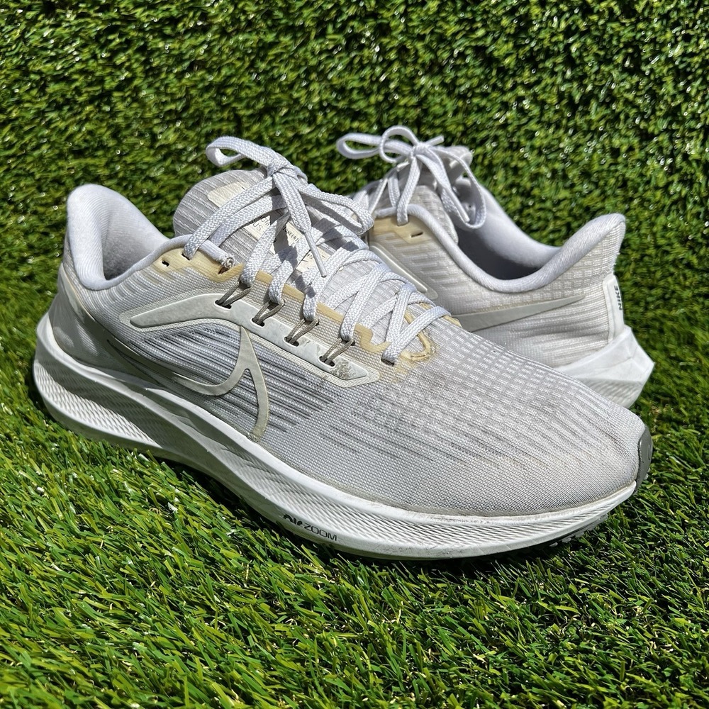 Nike Shoes Men Size 9 Air Zoom Pegasus 39 Running White Pure Platinum
